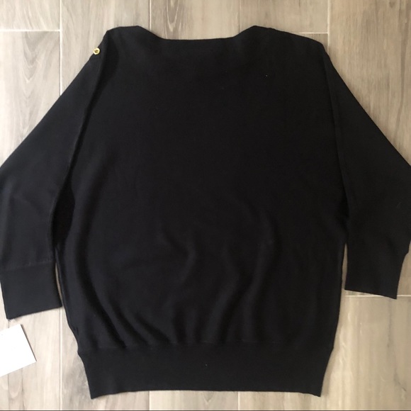 Ellen Tracy Size Small Black Pullover Sweater New - Picture 5 of 8